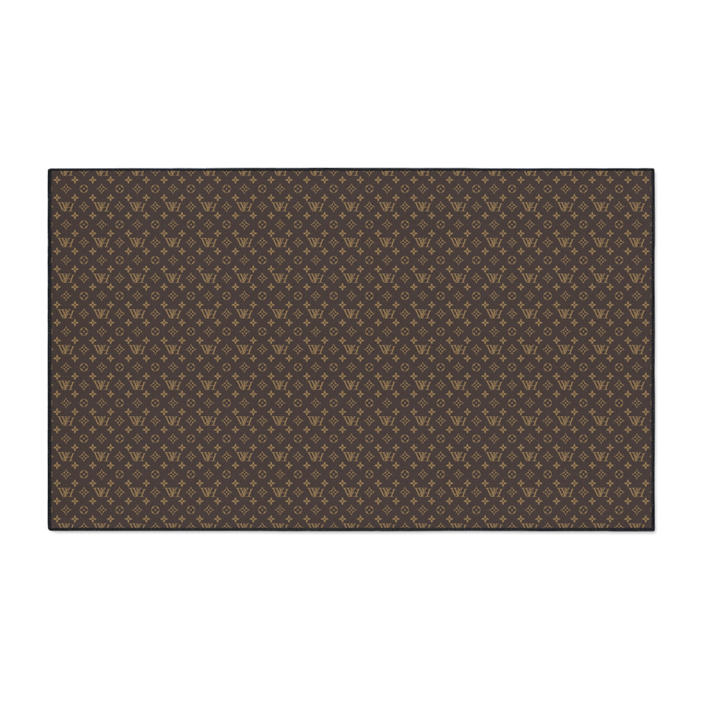 Luxury Patterned Heavy Duty Floor Mat — Non-Slip Entrance Rug
