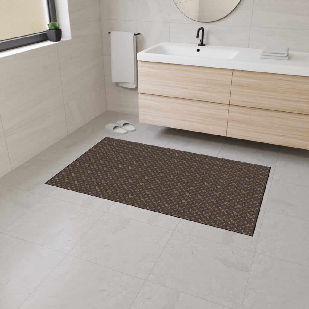 Luxury Patterned Heavy Duty Floor Mat — Non-Slip Entrance Rug