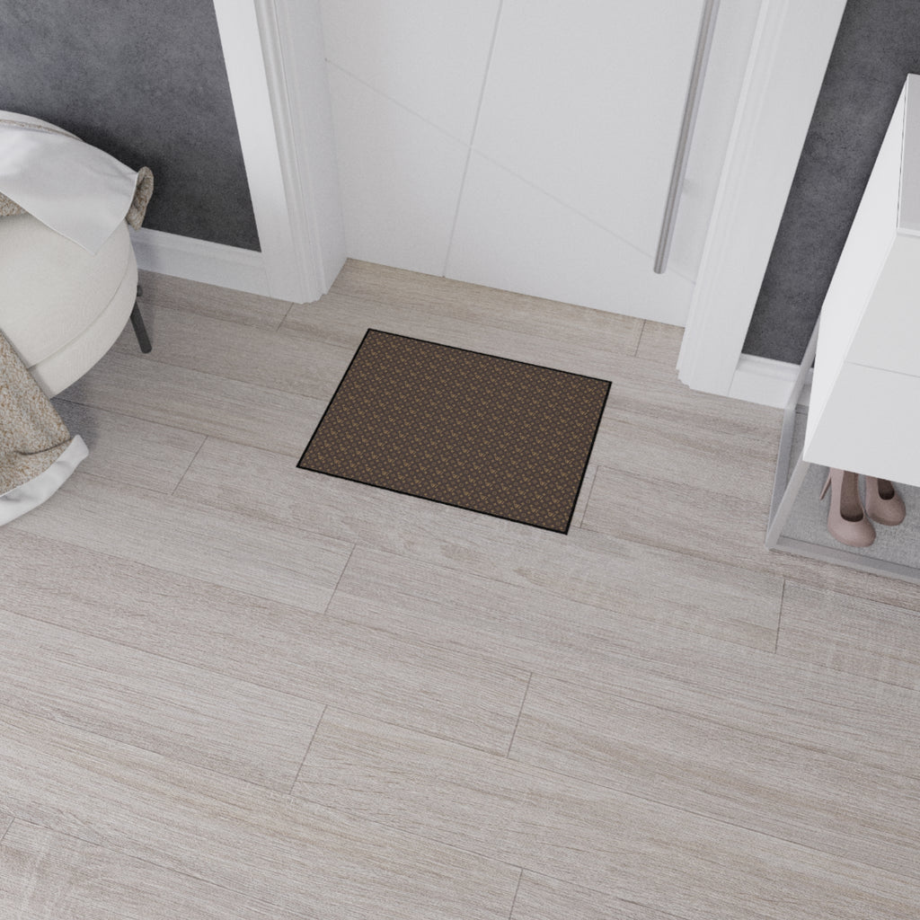 Luxury Patterned Heavy Duty Floor Mat — Non-Slip Entrance Rug