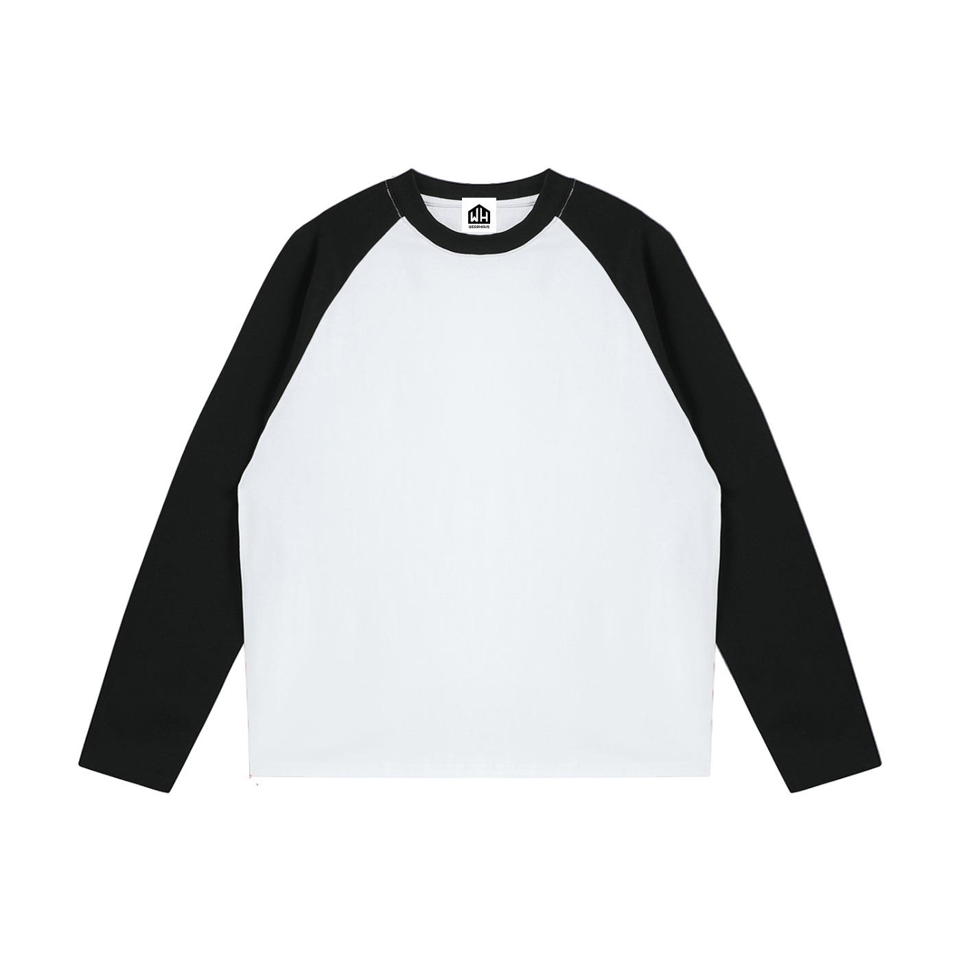 Color-Blocked Raglan Long-Sleeve T-Shirt