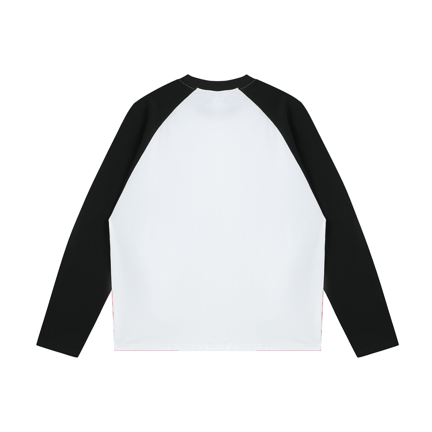 Color-Blocked Raglan Long-Sleeve T-Shirt