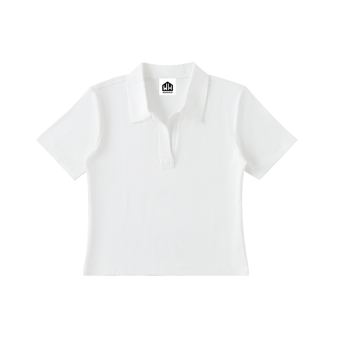 Bodycon Short Sleeve Polo Shirt