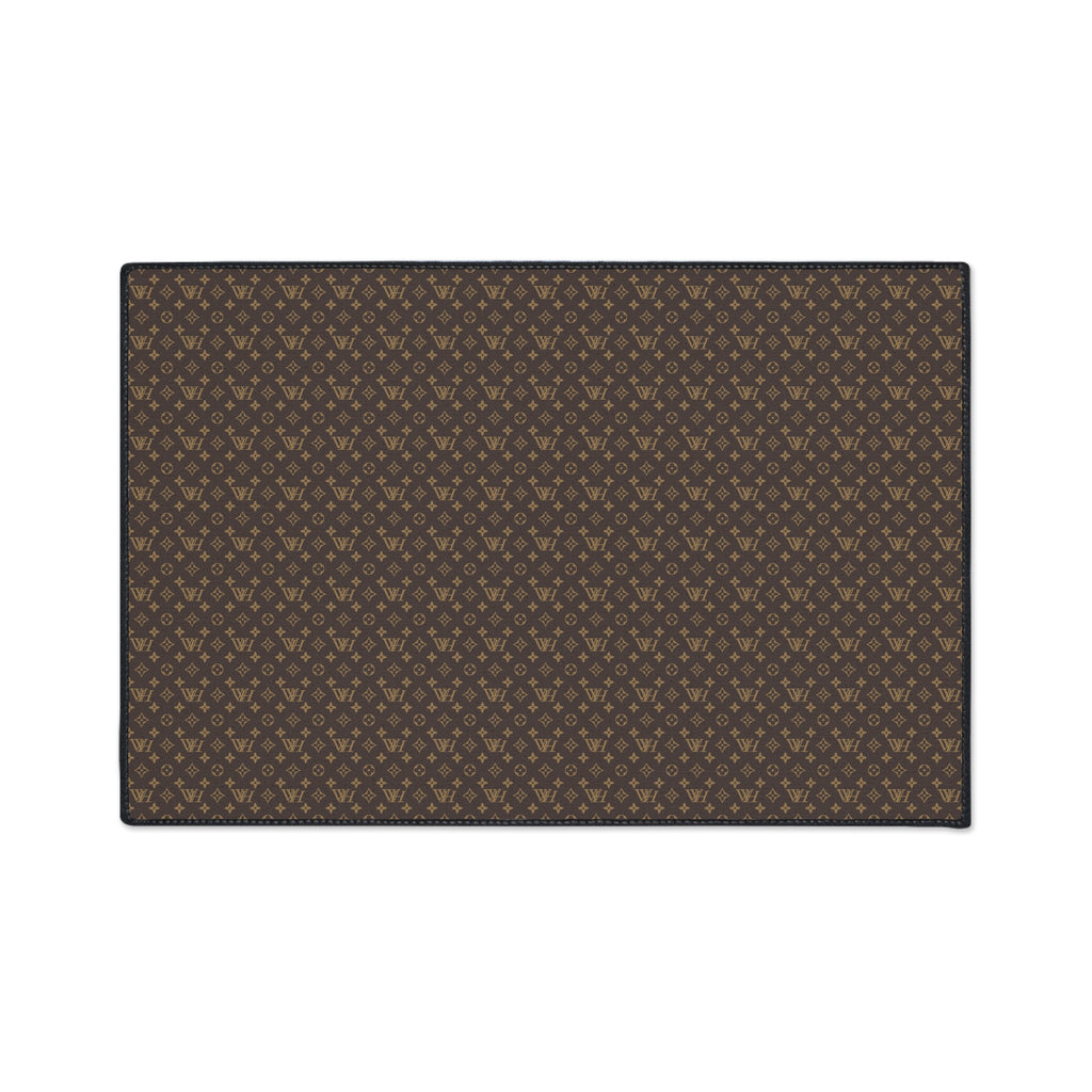 Luxury Patterned Heavy Duty Floor Mat — Non-Slip Entrance Rug