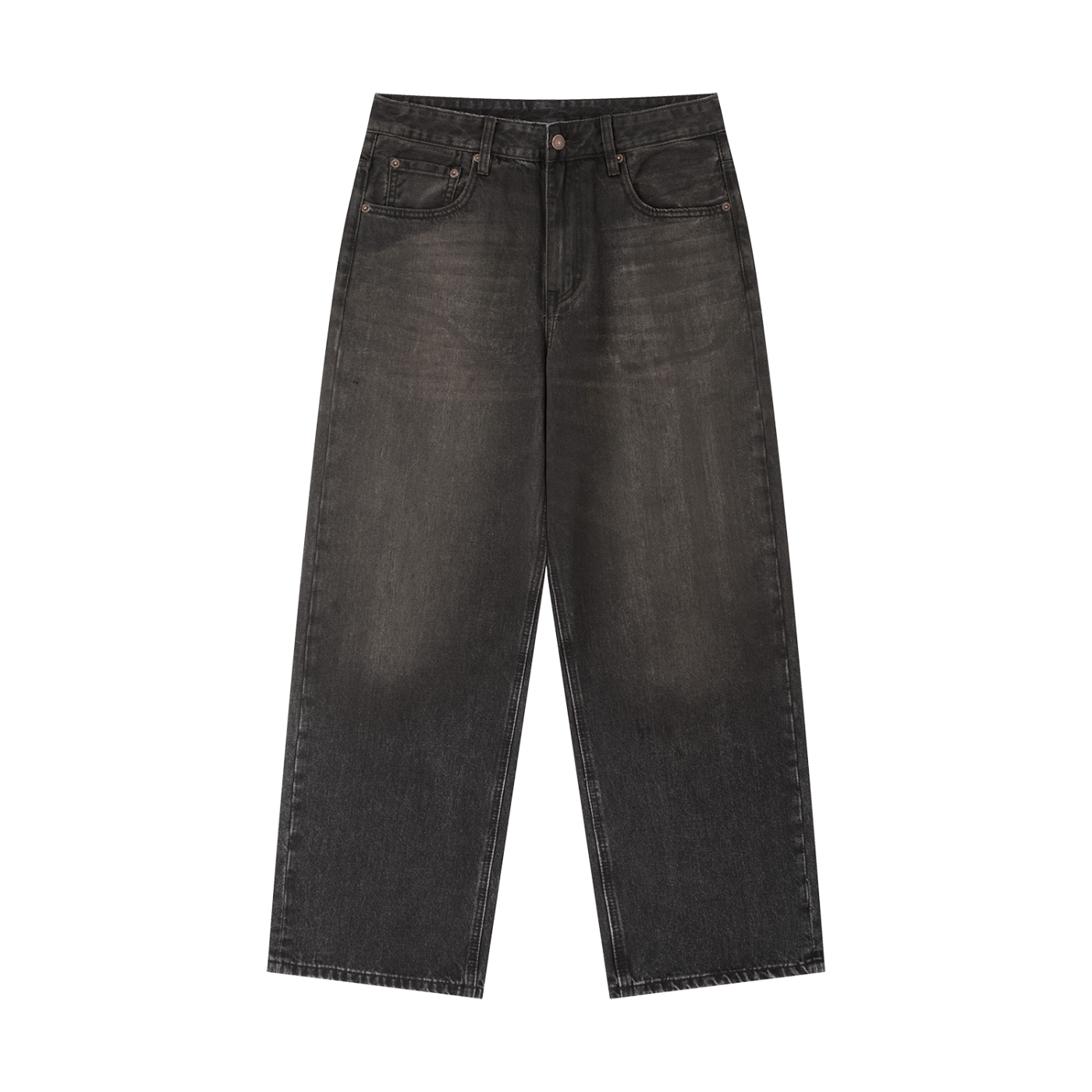 Vintage Washed,Heavyweight,Denim,Jeans,Pants
