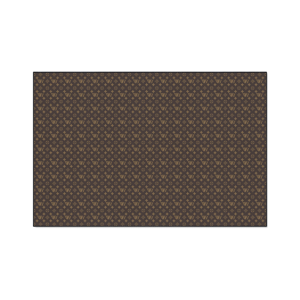 Luxury Patterned Heavy Duty Floor Mat — Non-Slip Entrance Rug