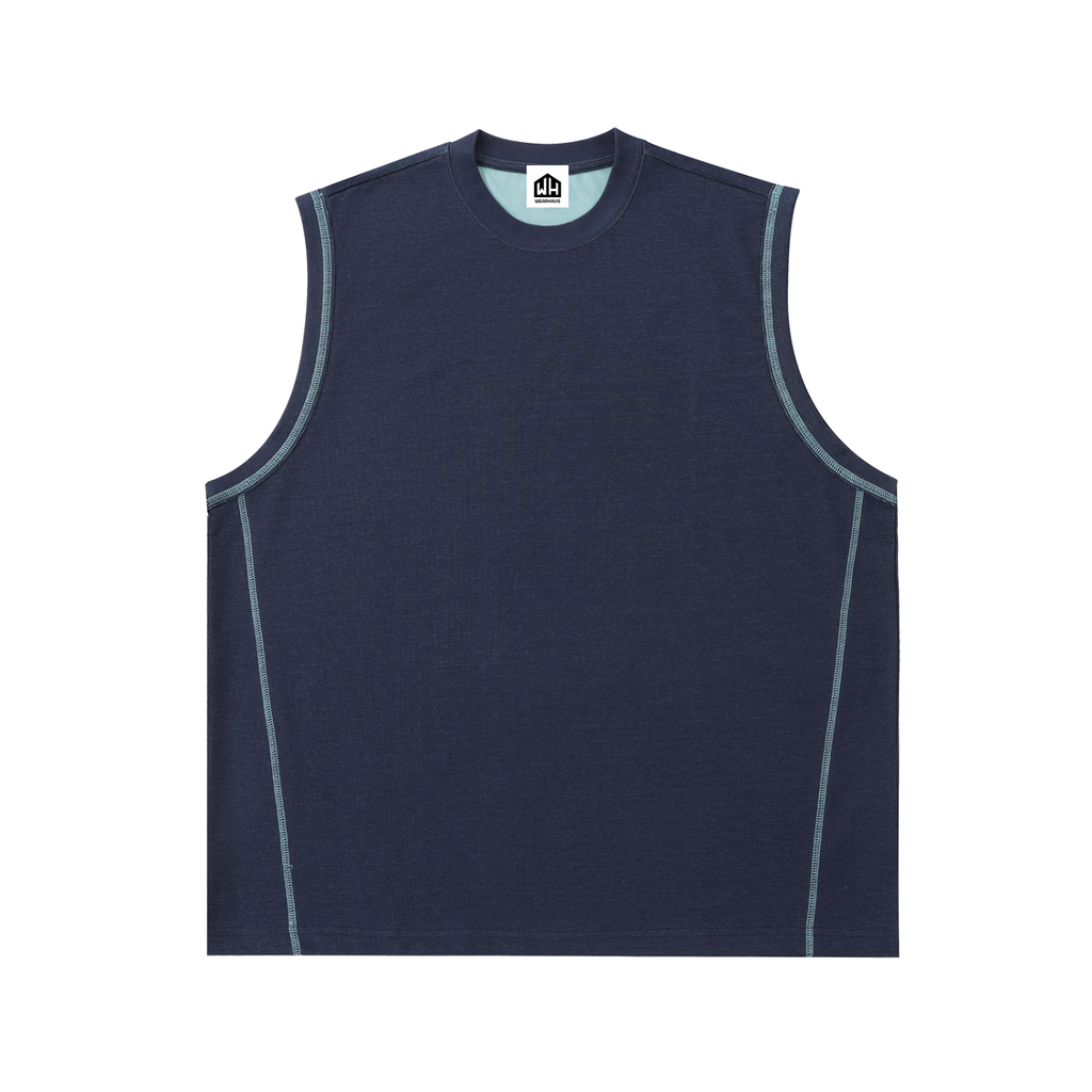 Contrast Panel Cooling Performance Tank Top