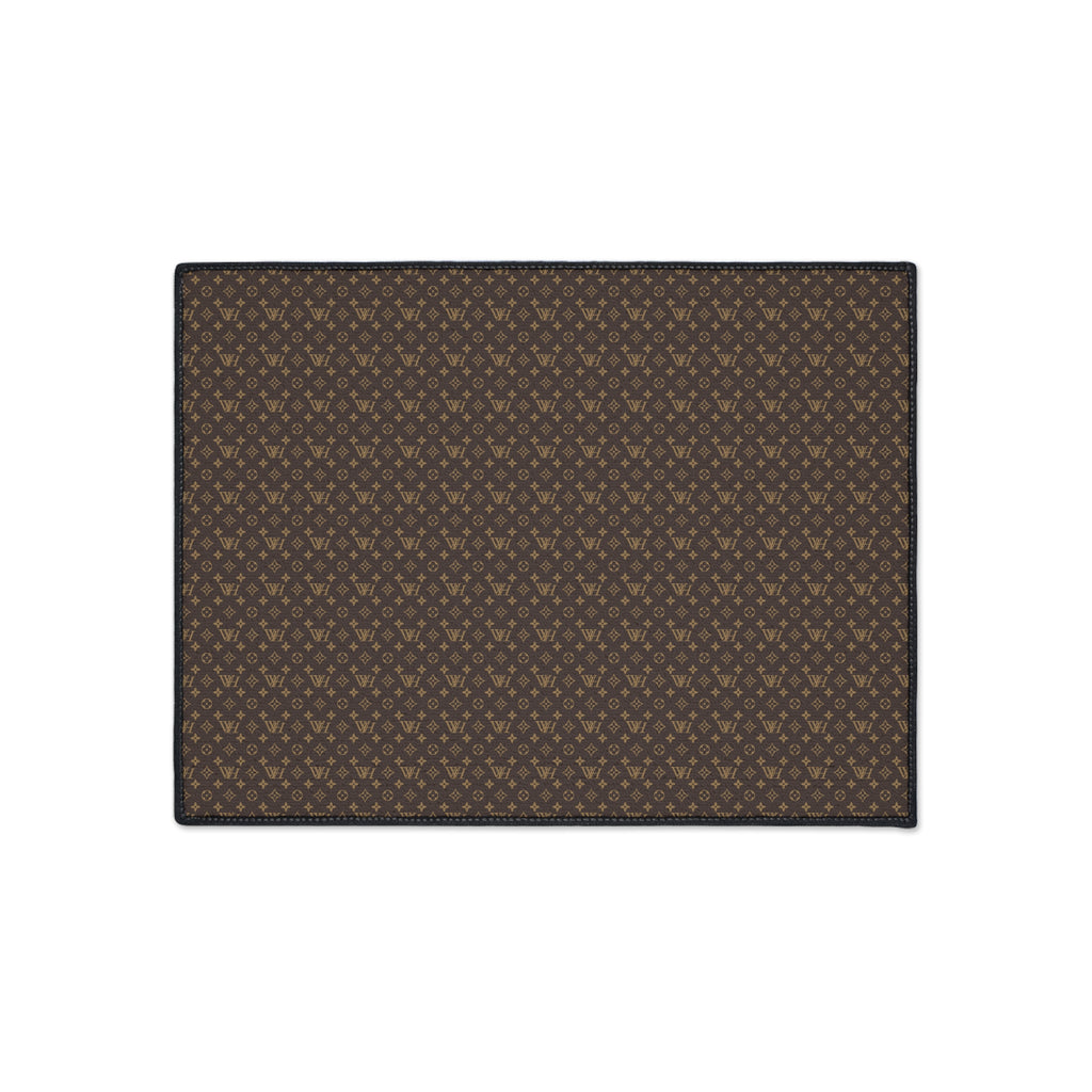 Luxury Patterned Heavy Duty Floor Mat — Non-Slip Entrance Rug