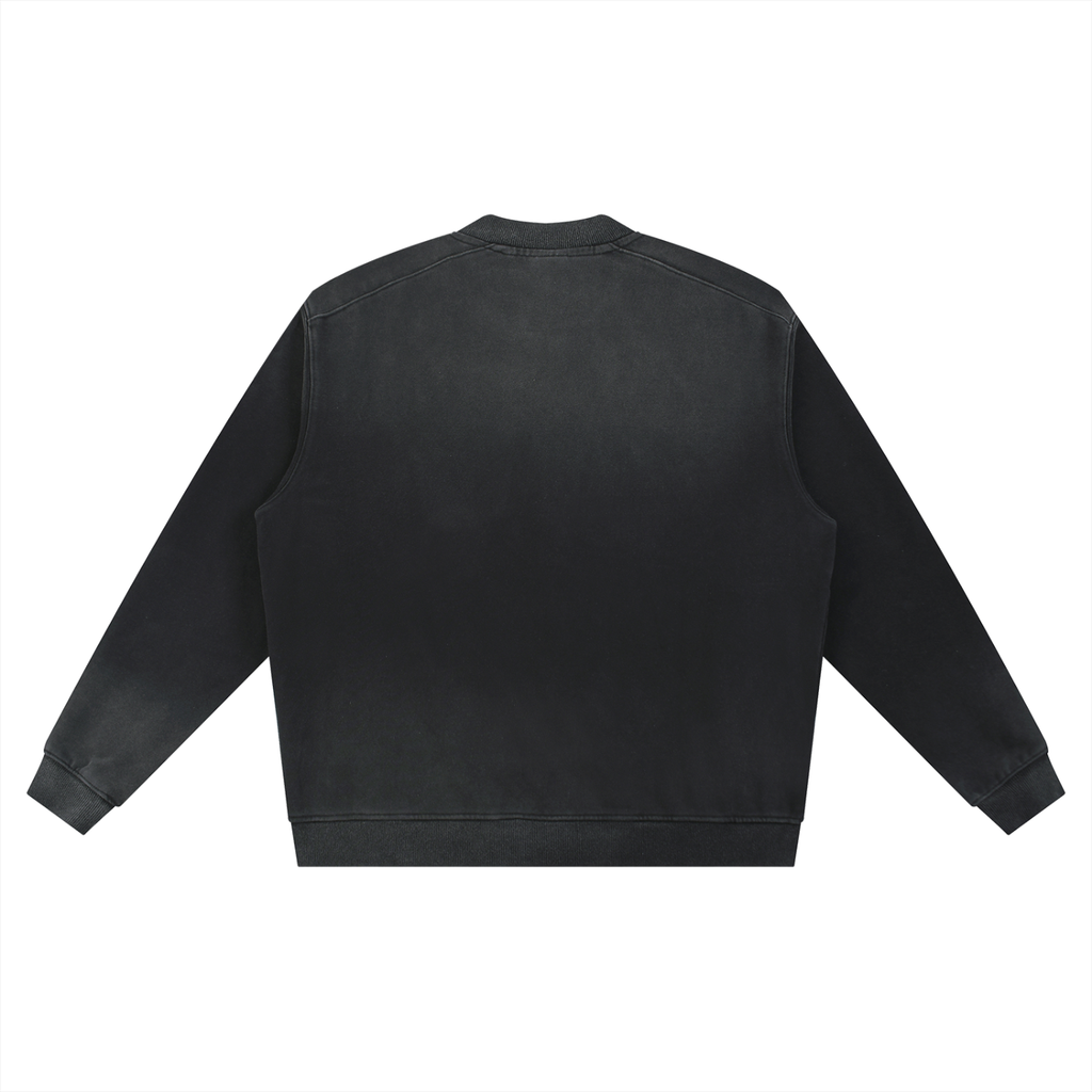 Sun Fade,Heavyweight,Baseball,Full Zip,Jacket
