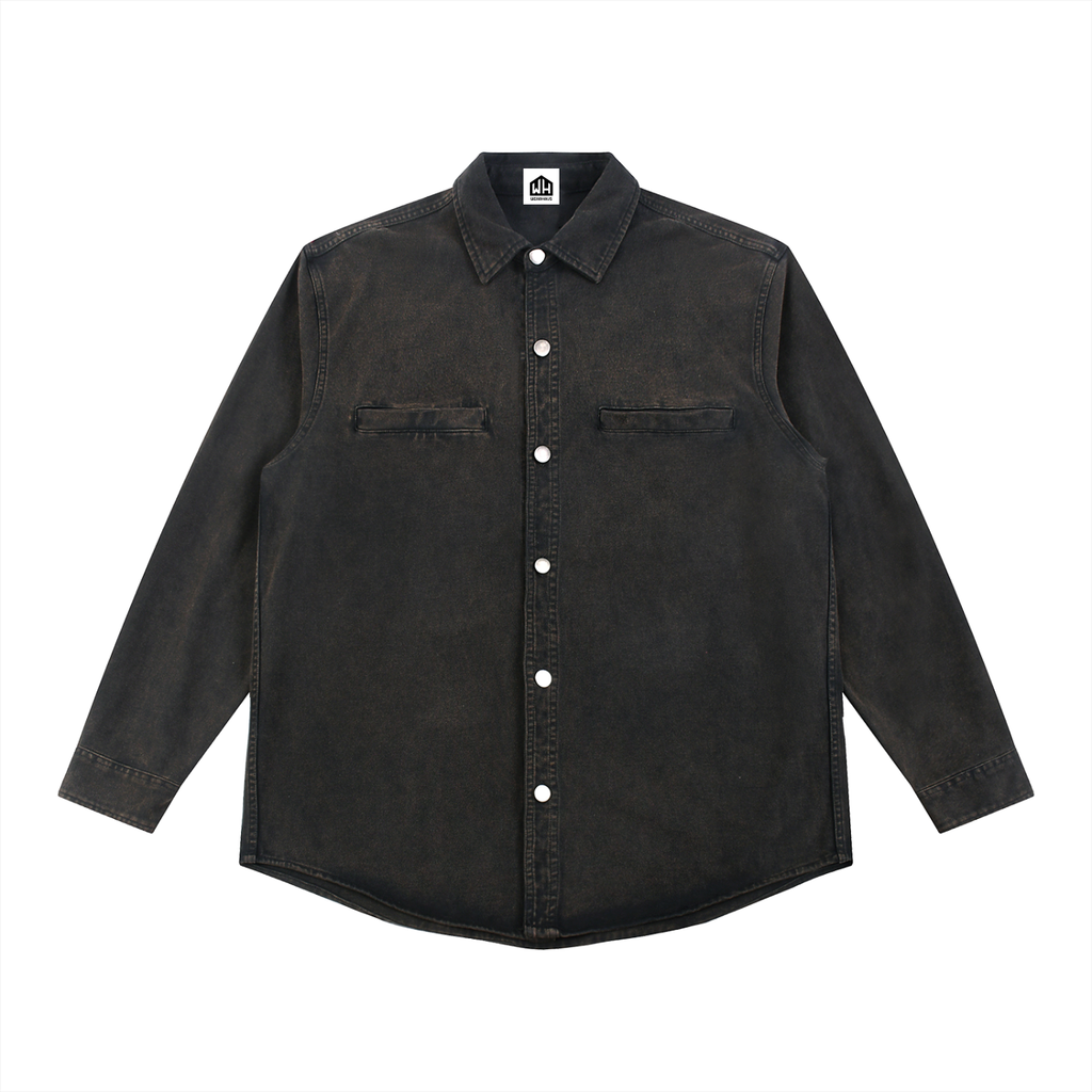 Denim,Vintage Washed,Heavyweight,Jacket