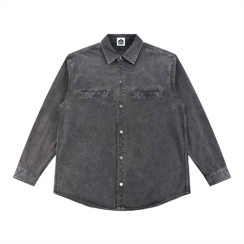 Denim,Vintage Washed,Heavyweight,Jacket