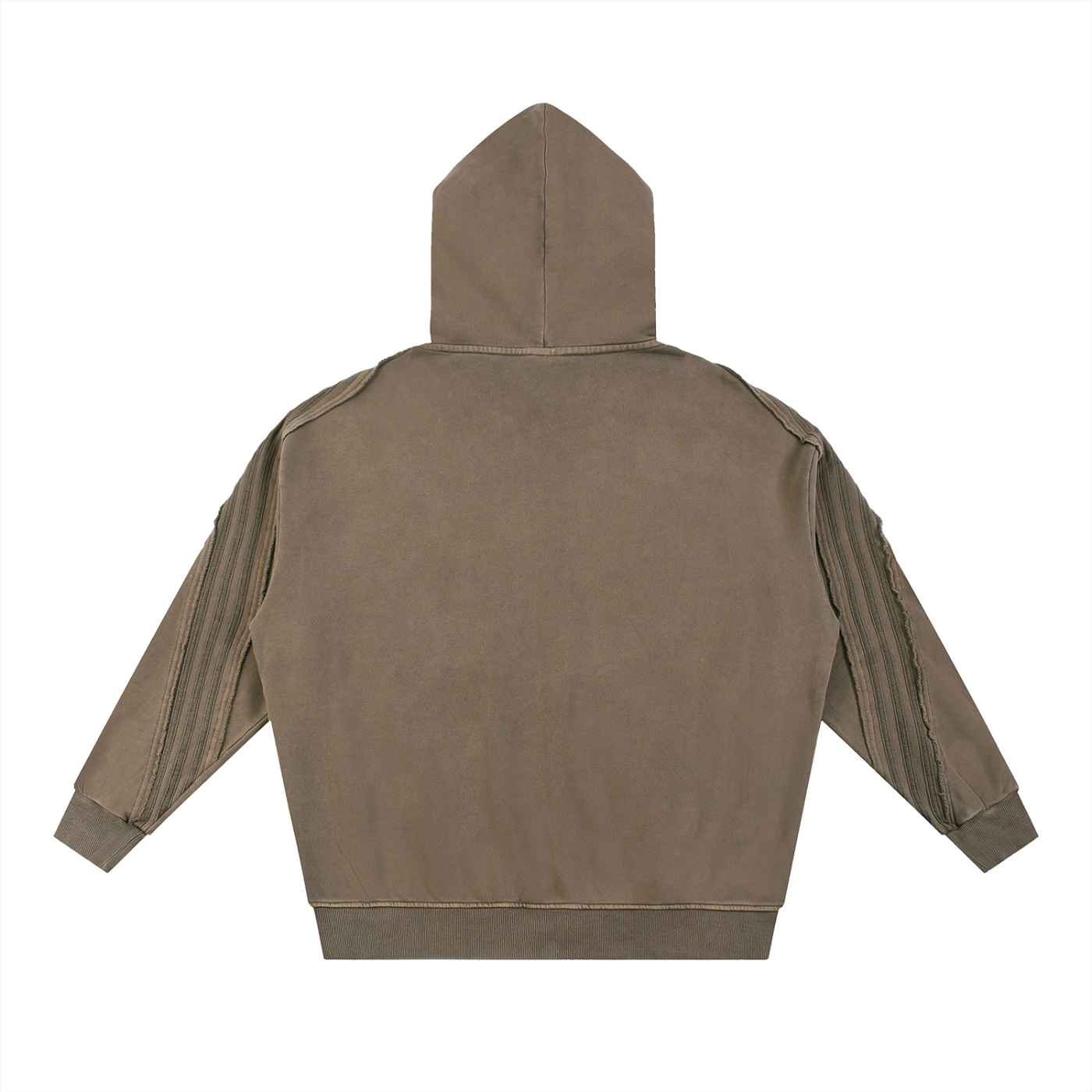 Snow Washed,Tape,Raw Edge,Full Zip,Hoodie