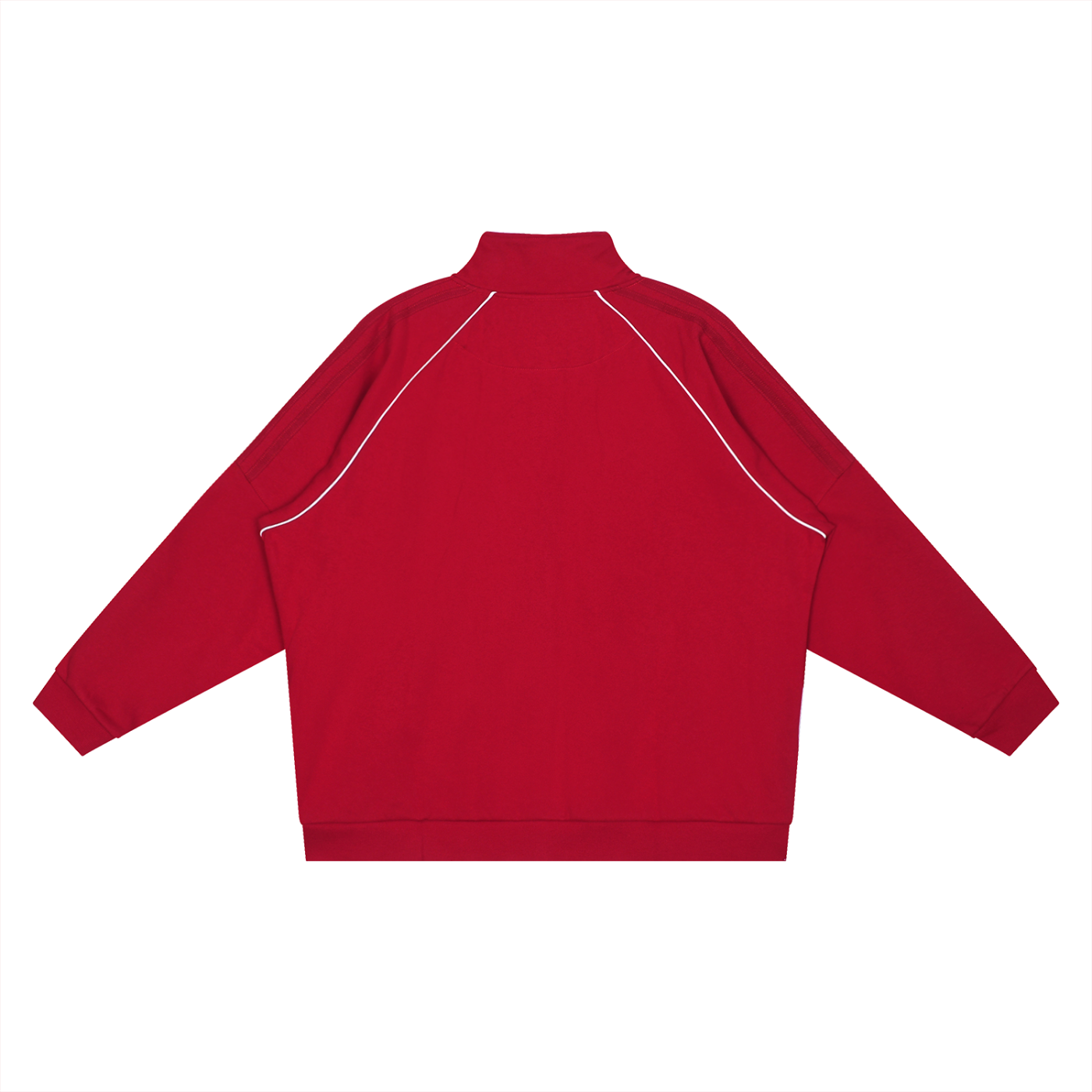 Reflective,Striped,Raglan,Full Zip,Jacket