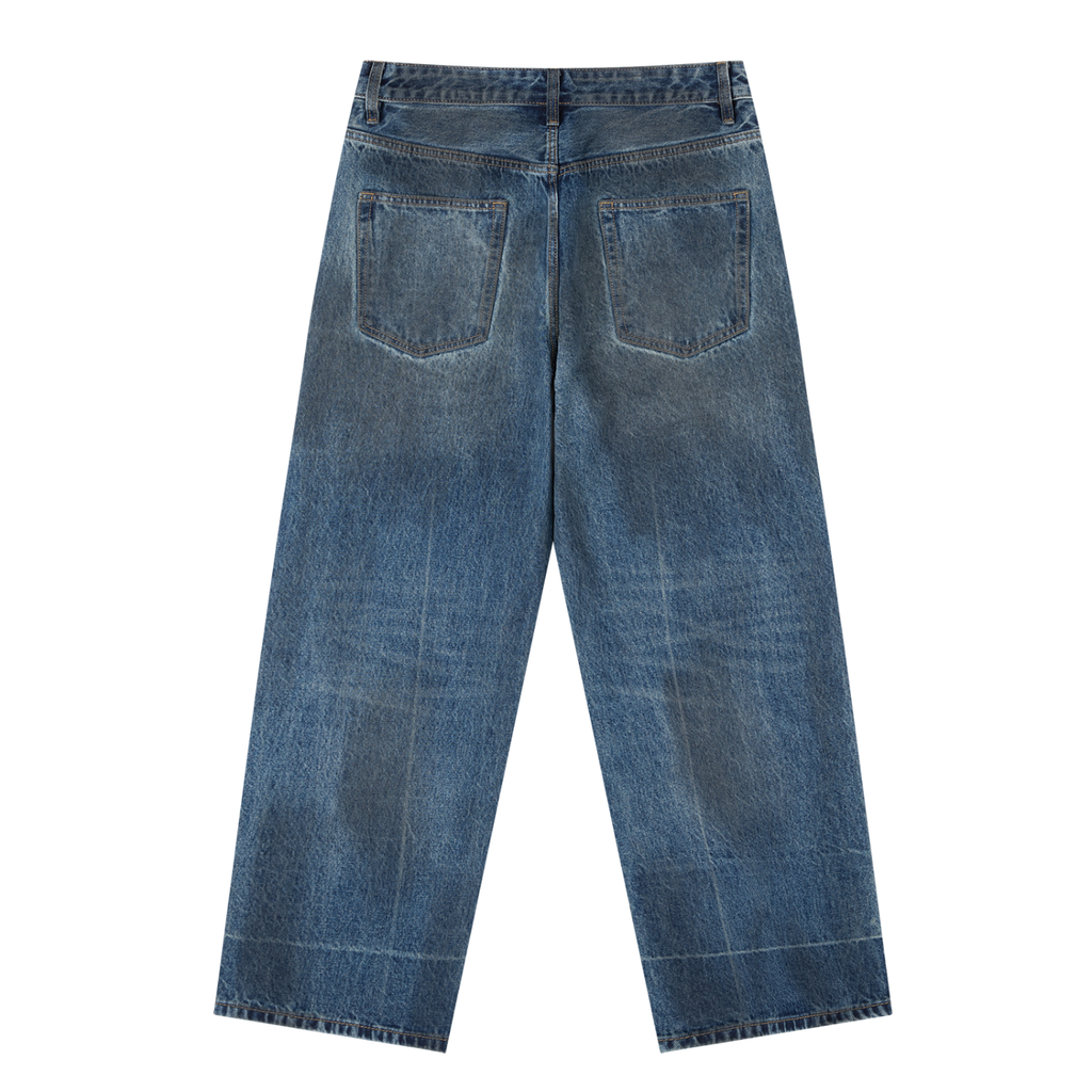 Vintage Washed,Baggy,Denim,Jeans,Pants
