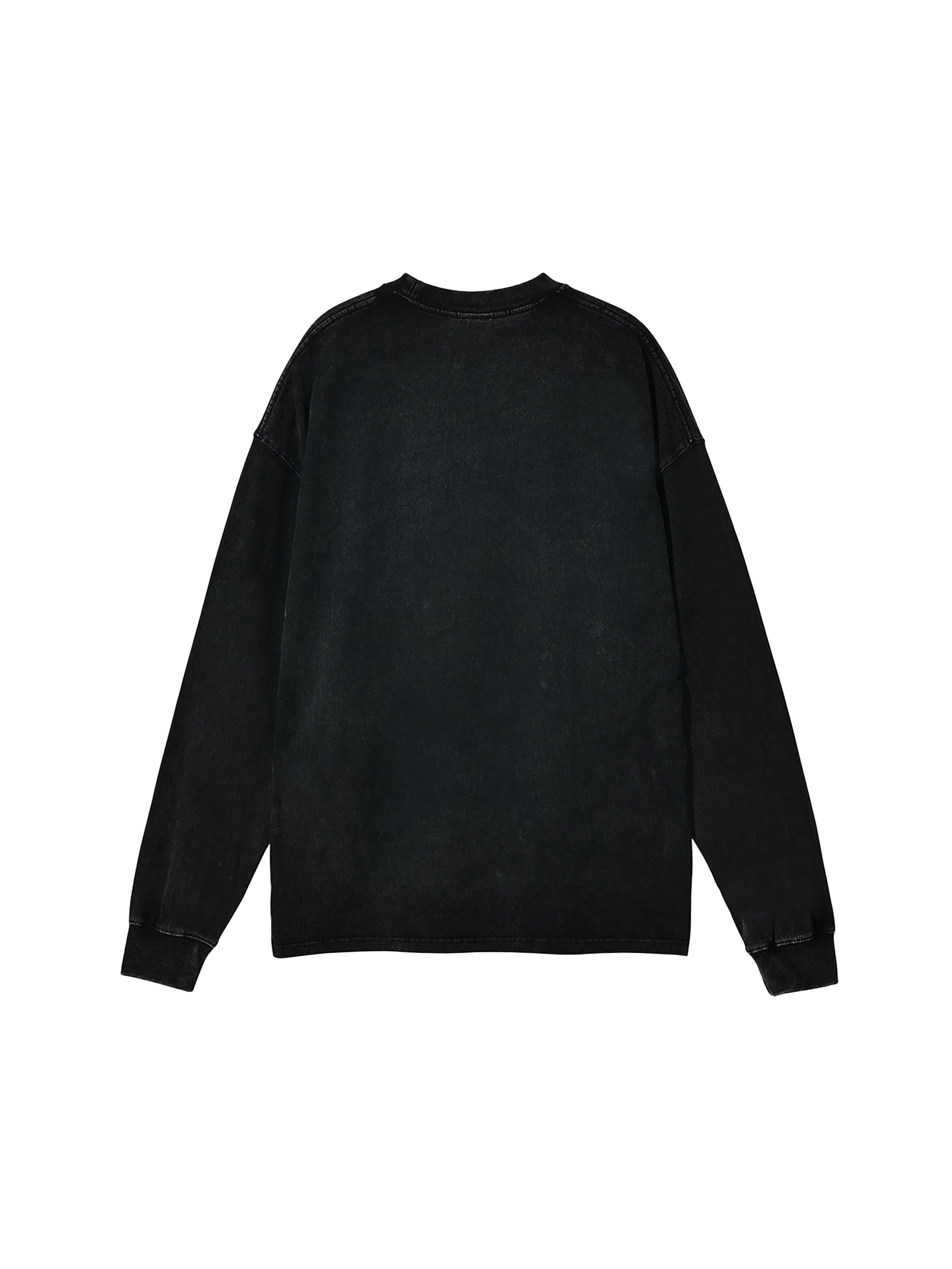 Acid Wash Oversize Long Sleeve T-Shirt