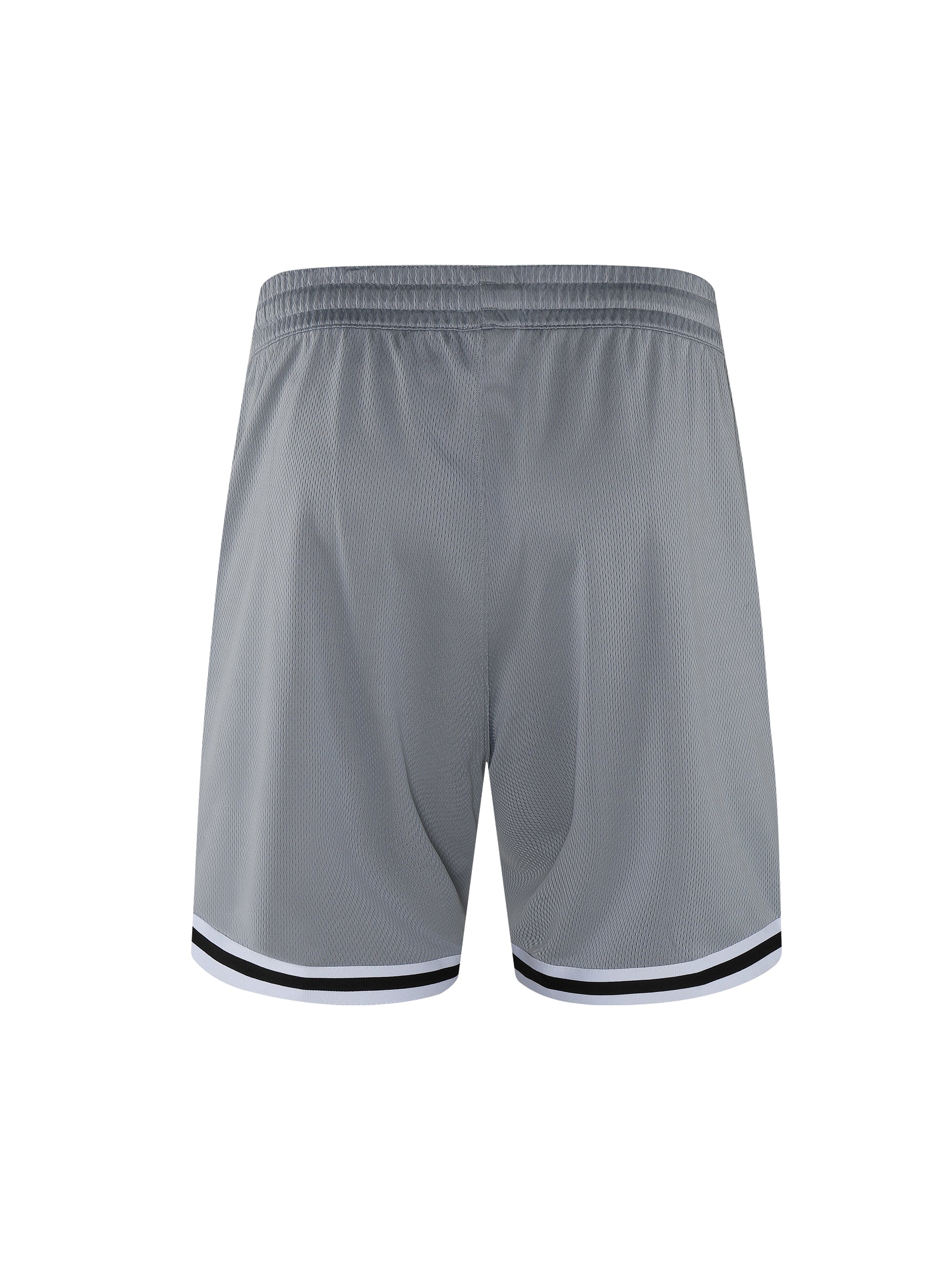 Classic Stripe Trim Basketball Shorts