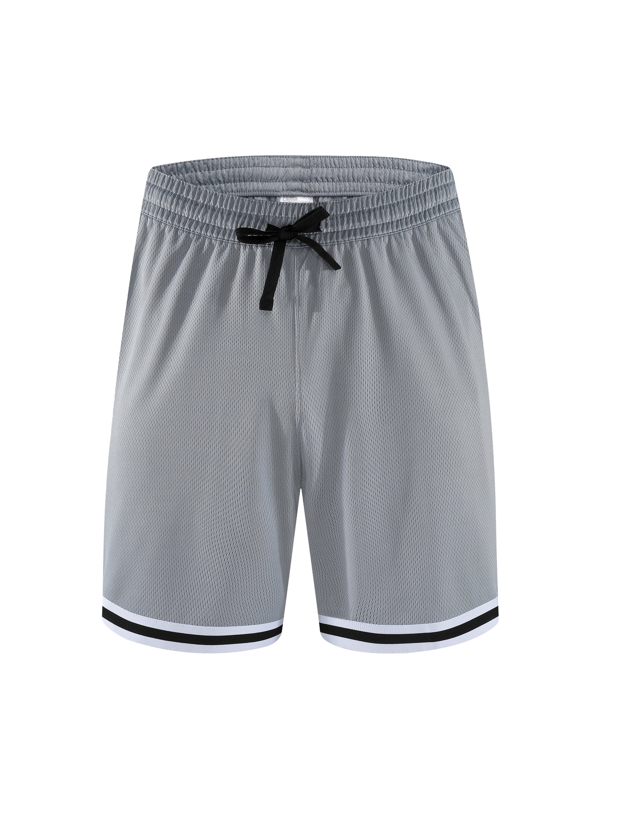 Classic Stripe Trim Basketball Shorts