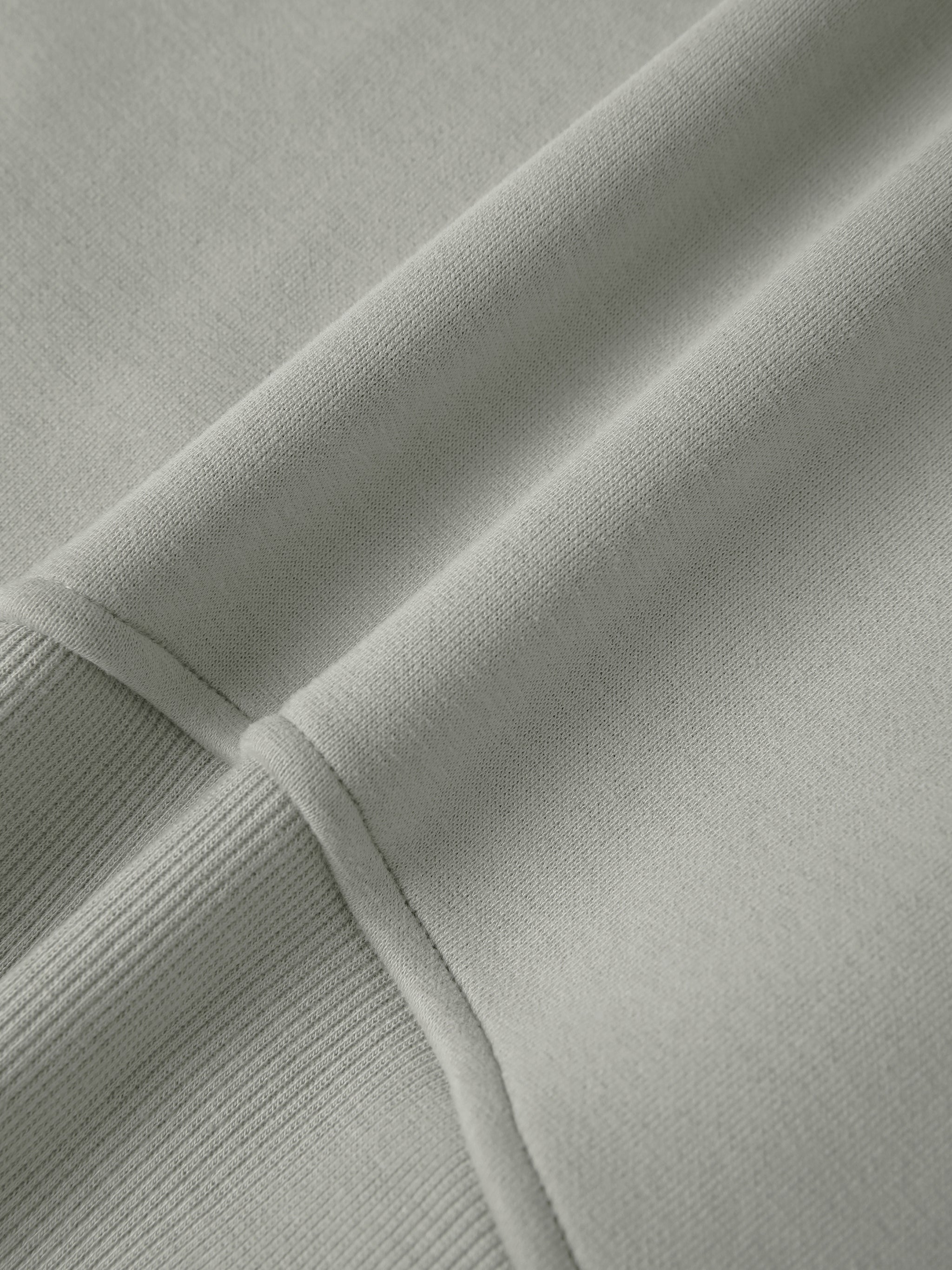 Cropped Zip-Through Hoodie