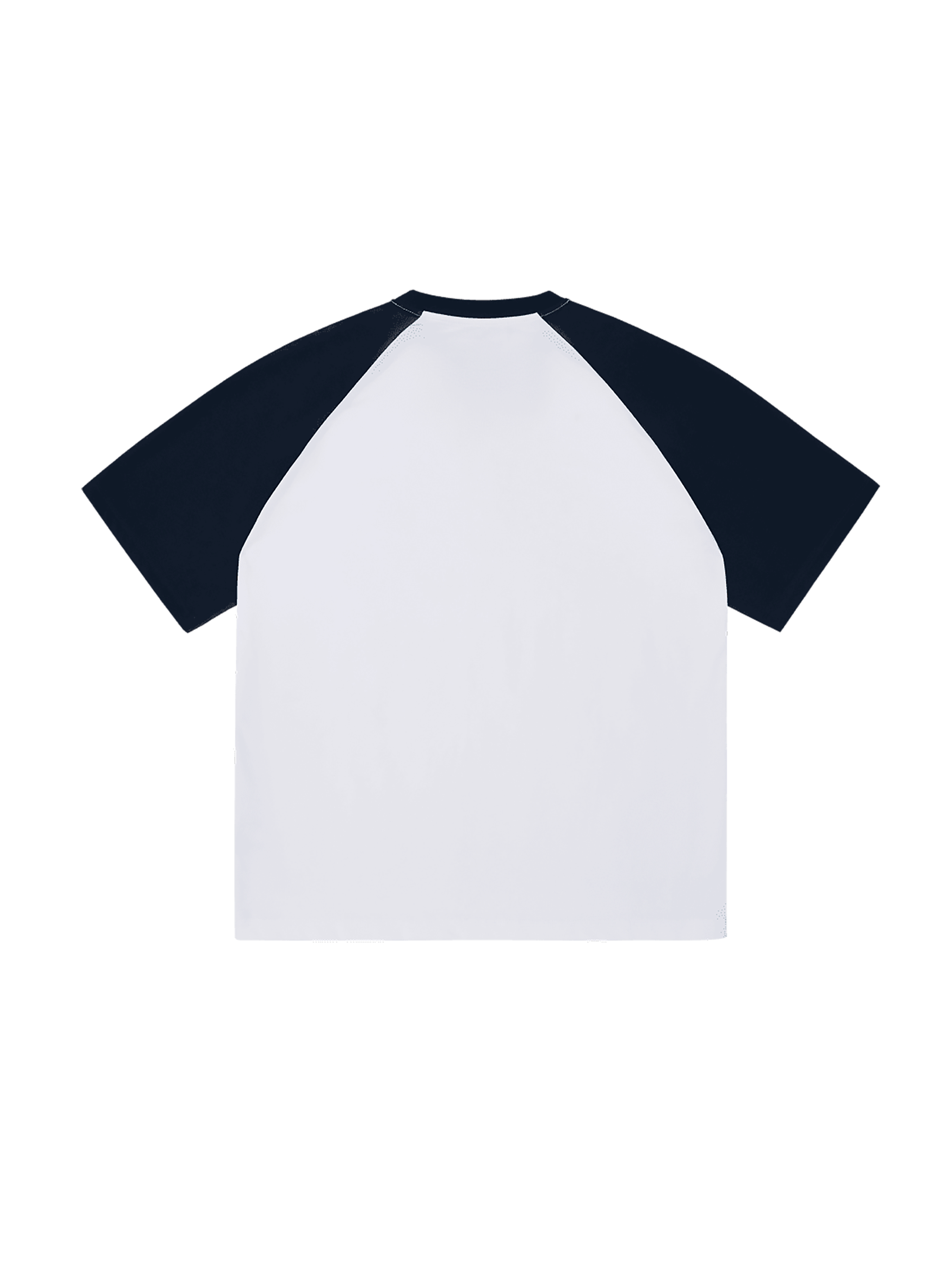 Color-Blocked Raglan Sleeve T-Shirt