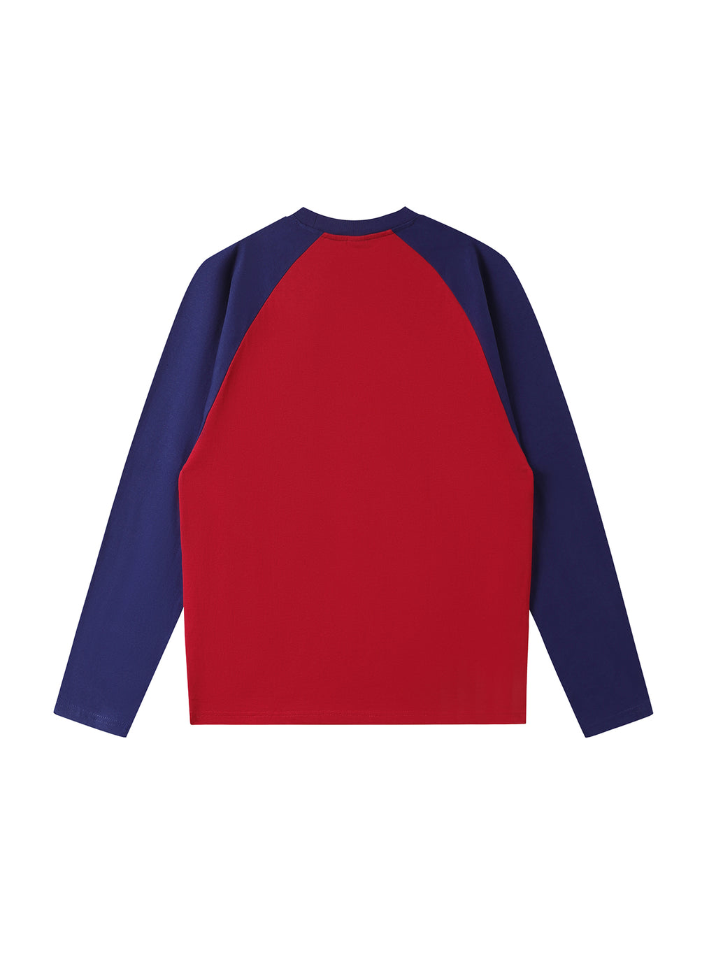 Color-Blocked Raglan Long-Sleeve T-Shirt