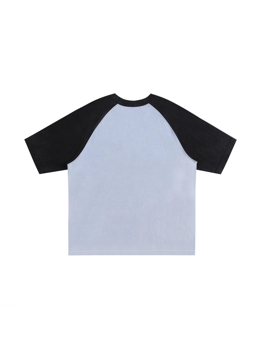 Color-Blocked Raglan Sleeve T-Shirt