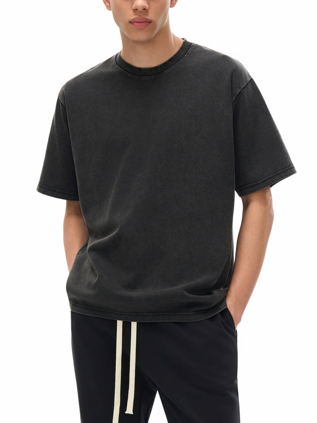 Bamboo Slub Snow Washed T-Shirt