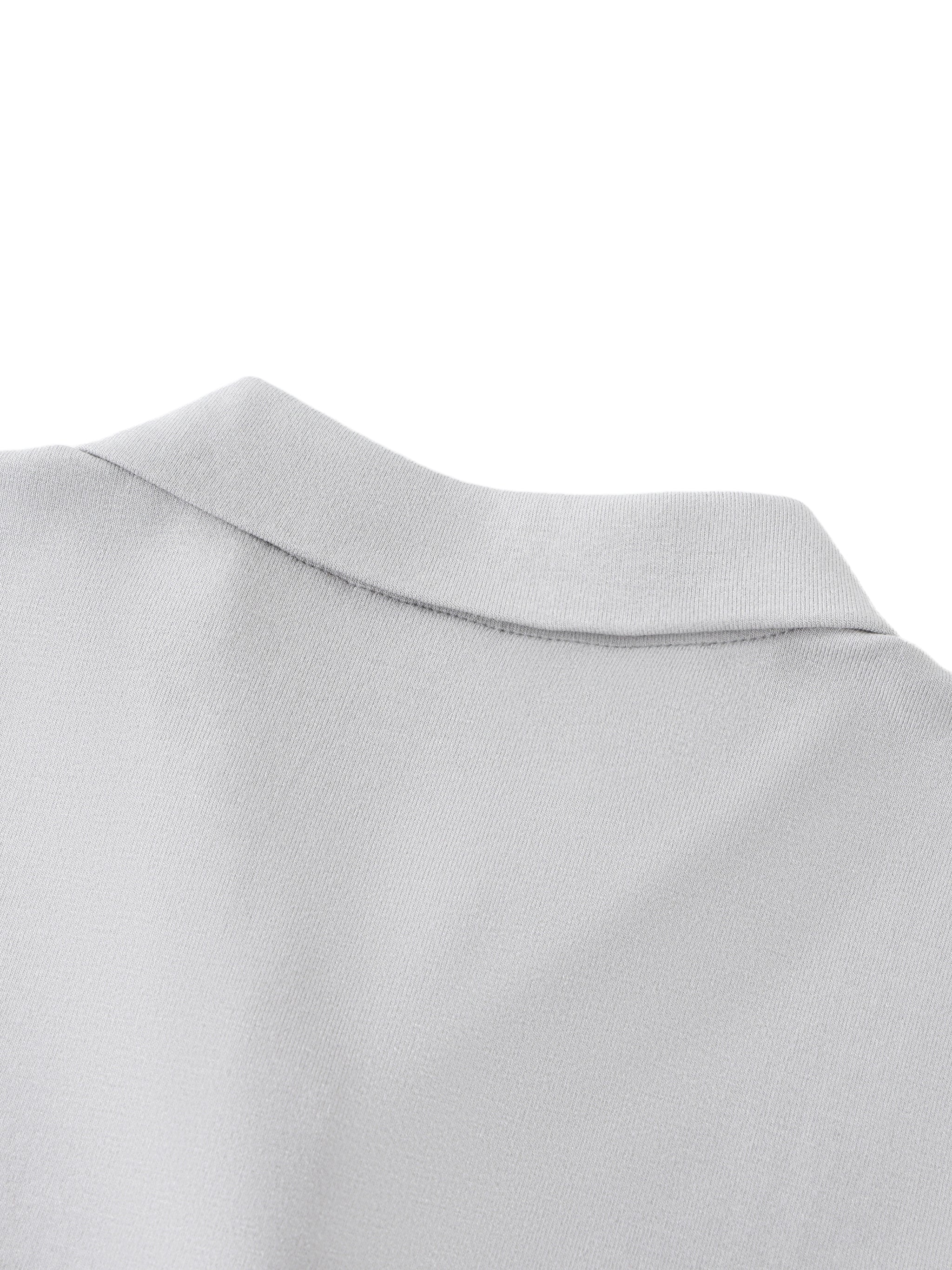 Bodycon Short Sleeve Polo Shirt