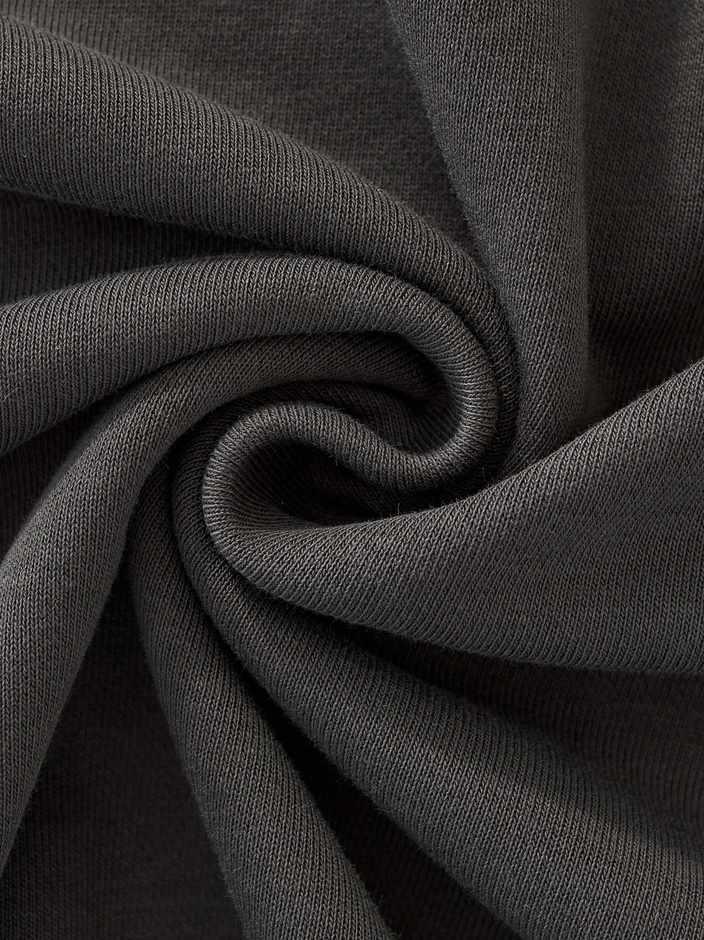 Boxy Half-Sleeve Raw-Edge T-Shirt