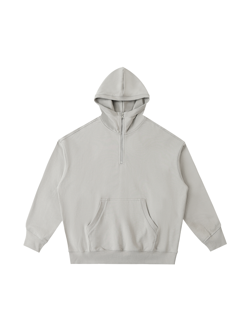 Big Hood Half-Zip Fleece Hoodie