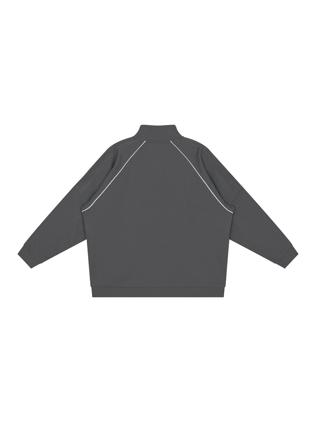 Reflective,Striped,Raglan,Full Zip,Jacket