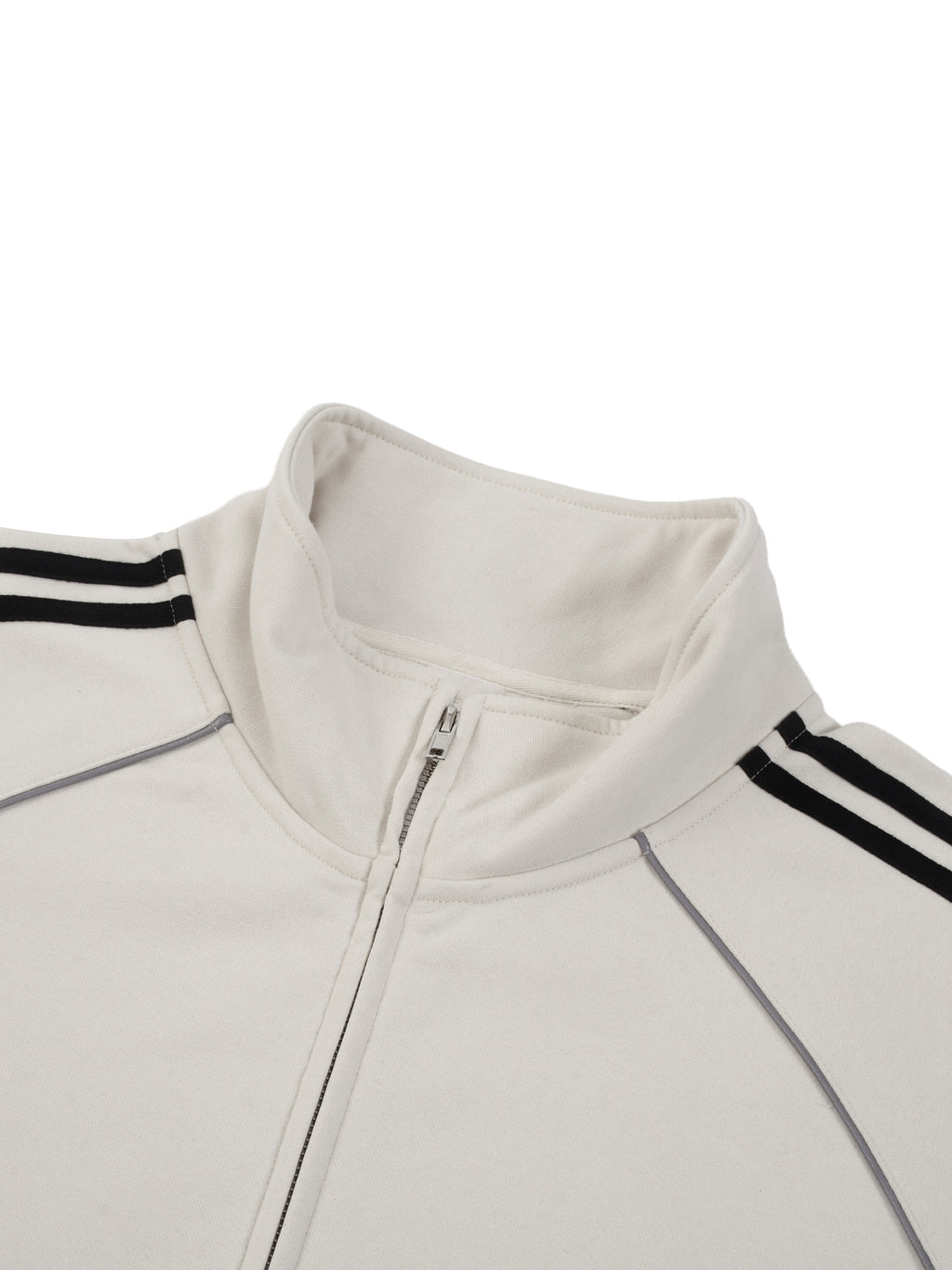 Reflective,Striped,Raglan,Full Zip,Jacket
