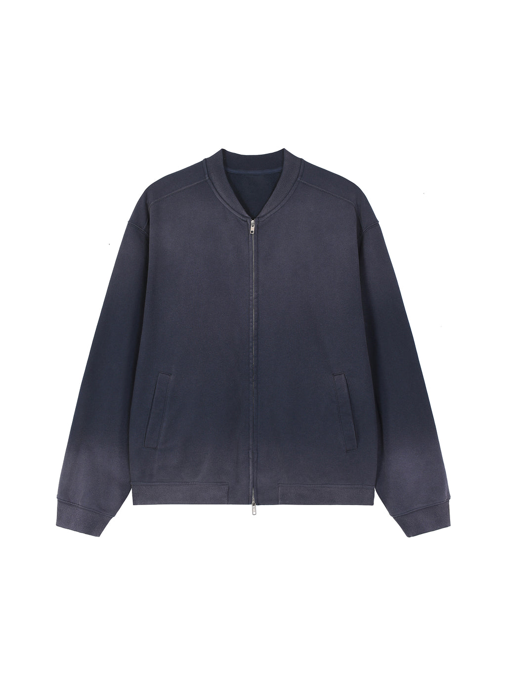 Sun Fade,Heavyweight,Baseball,Full Zip,Jacket
