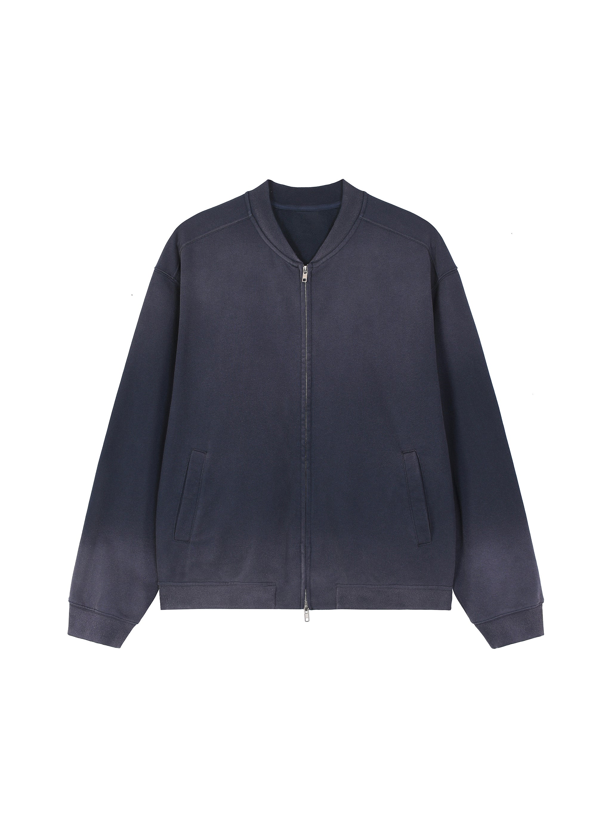 Sun Fade,Heavyweight,Baseball,Full Zip,Jacket