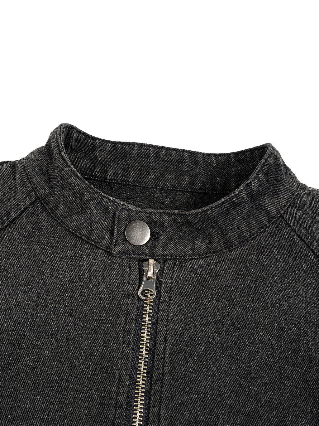 Denim,Vintage Washed,Full Zip,Jacket
