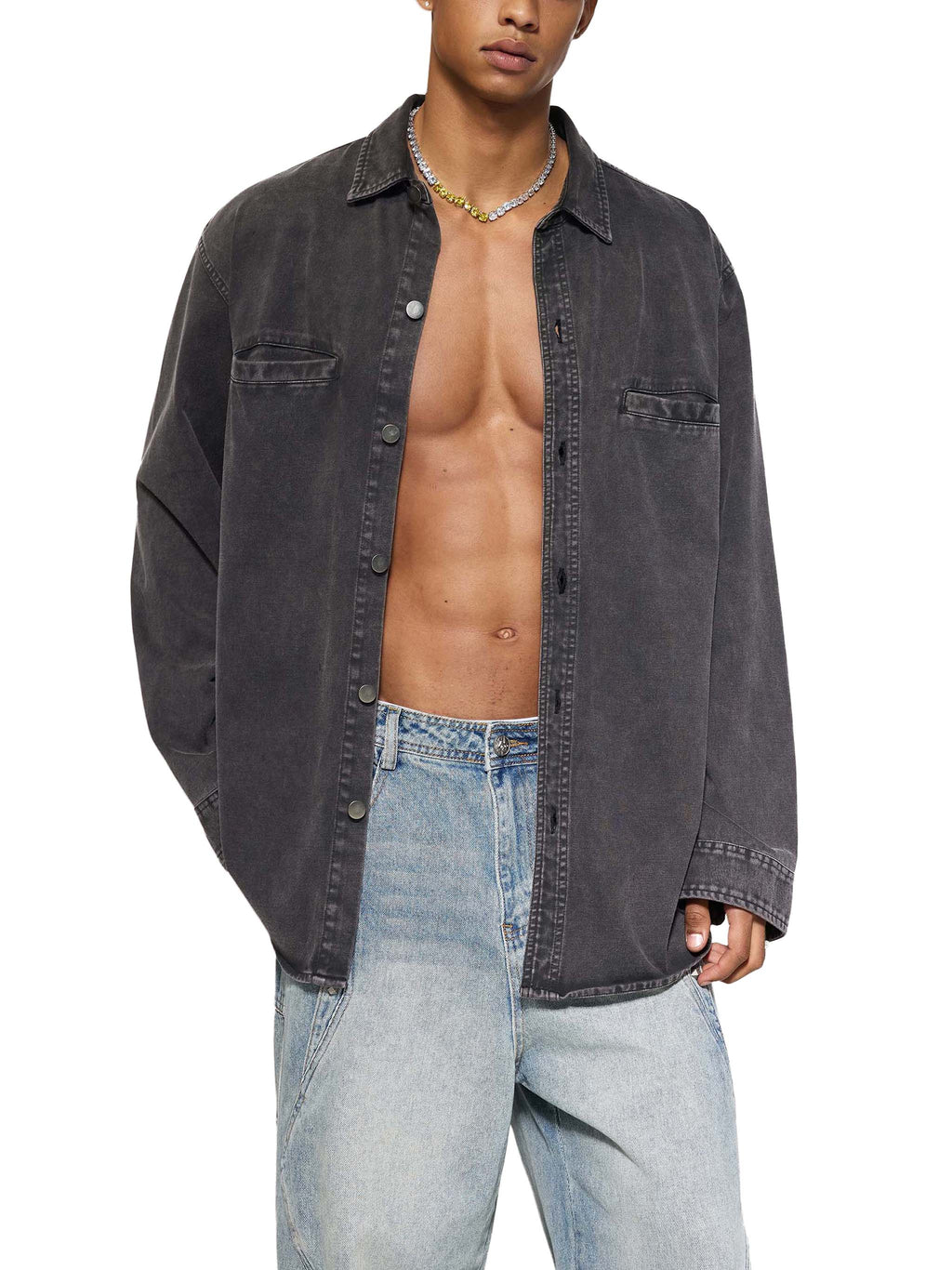 Denim,Vintage Washed,Heavyweight,Jacket