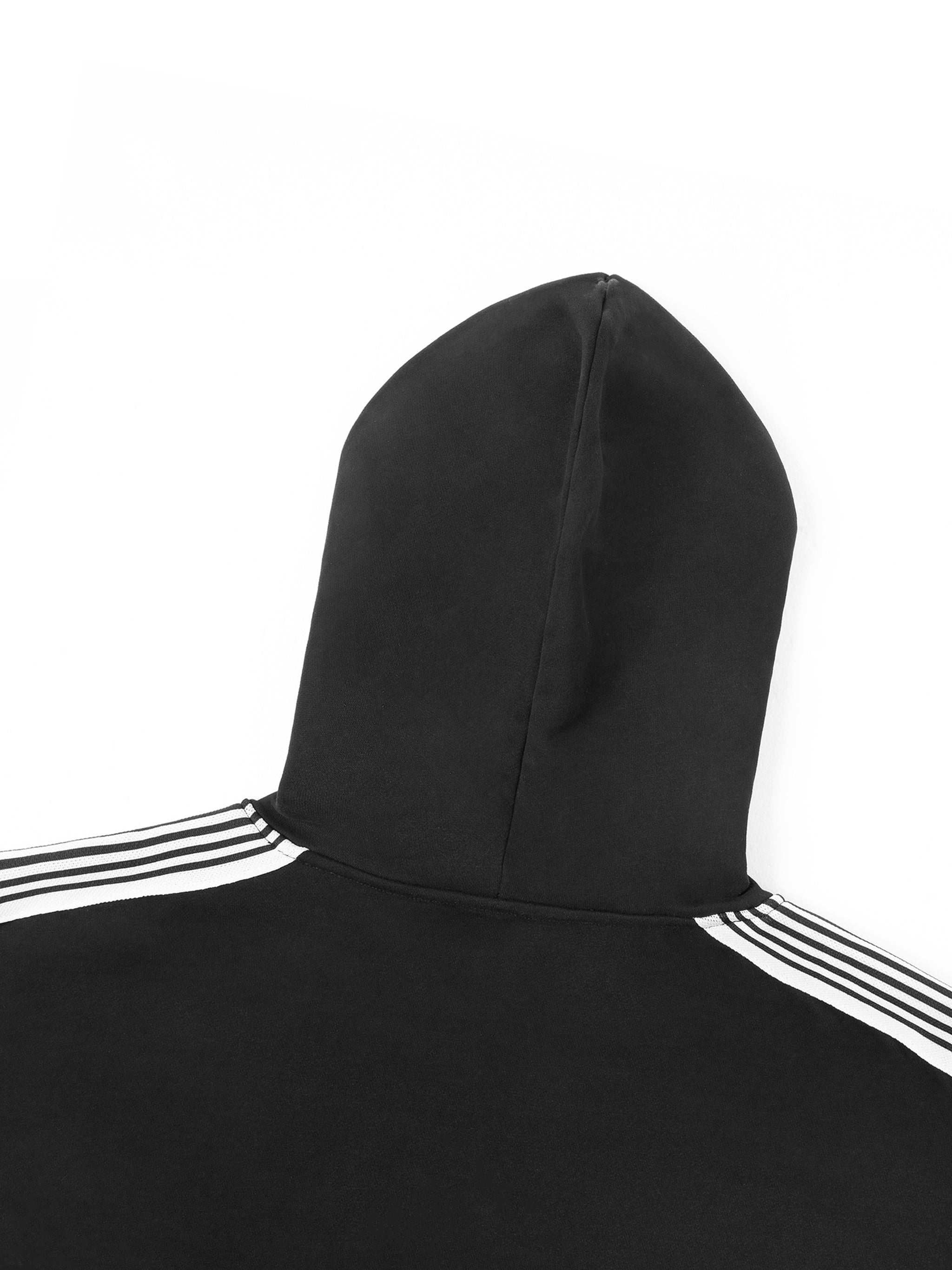 Striped,Drop Shoulder,Hoodie