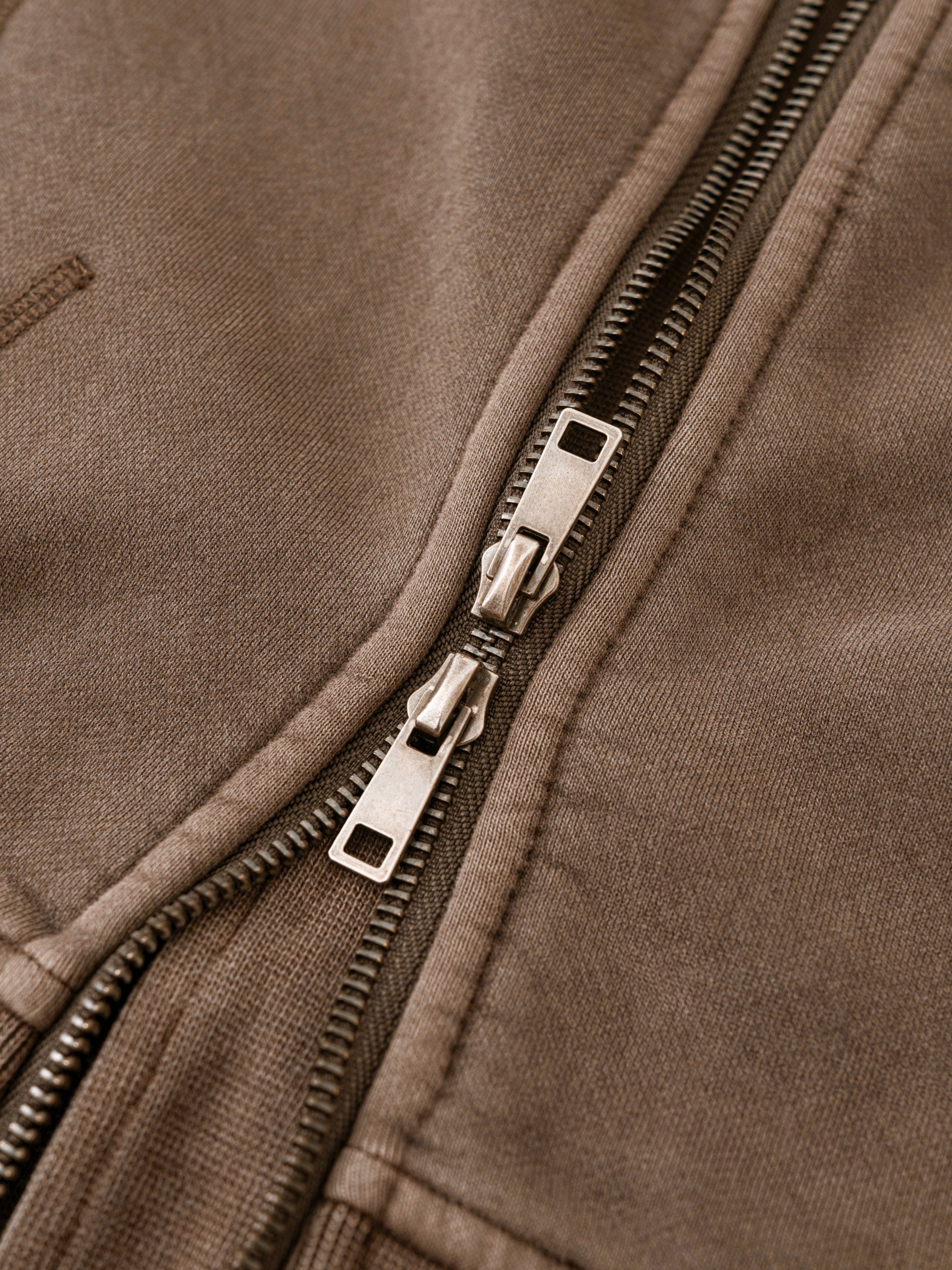 Vintage Washed,Cropped,Fleece,Hoodie