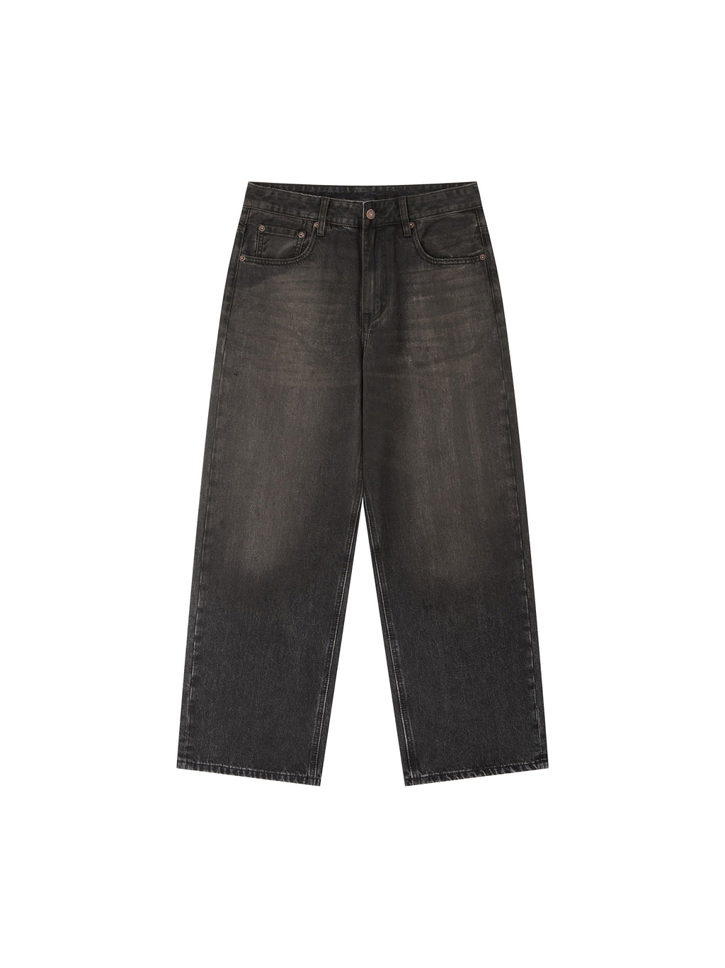 Vintage Washed,Heavyweight,Denim,Jeans,Pants