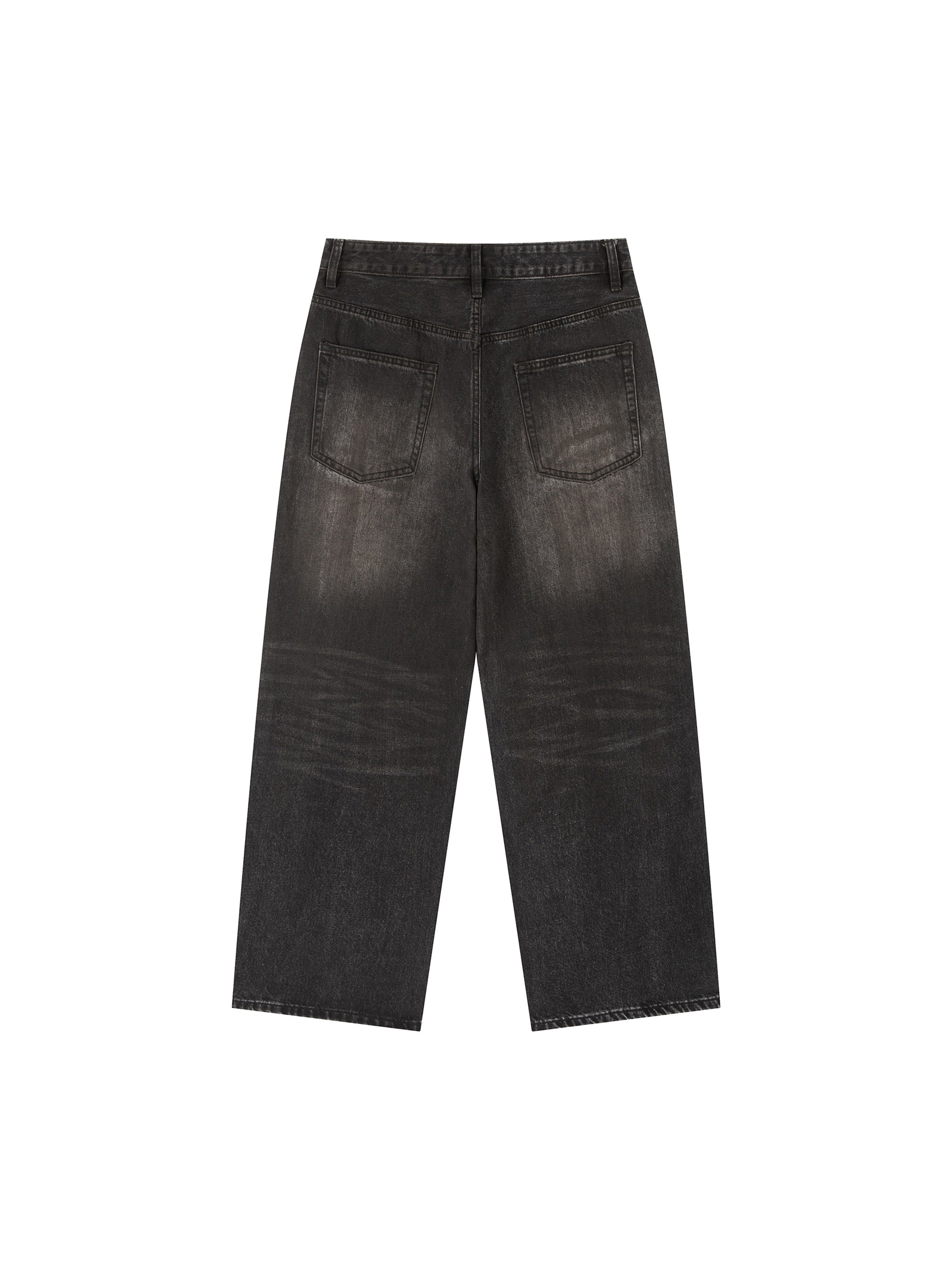 Vintage Washed,Heavyweight,Denim,Jeans,Pants
